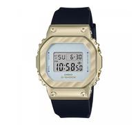 Casio GM-S5600BC-1ER Unisex-Erwachsene Quarzuhr mit Edelstahlarmband, Schwarz