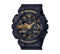CASIO Herren Uhr schwarz / gold, Größe One Size, 6612272 Schwarz / Gold One Size