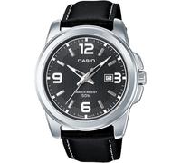 Casio Herren Analog Quarz mit Edelstahl Armbanduhr