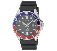 Casio Herren analog Quarz Uhr mit Plastik Armband MDV-106B-1A2VCF