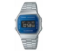 Casio Uhren A168WEM-2BEF Vintage Damen- und Jugenduhr Blau