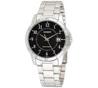 CASIO Herren-Armbanduhr Analog Quarz Edelstahl MTP-V004D-1