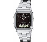 Casio Herren-Armbanduhr AQ-230A-1DMQYES, Stahl, Schwarz