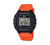 Casio Herren Digital Quarz Uhr mit Harz Armband W-218H-4B2VCF