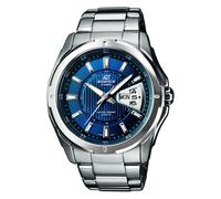 Casio Uhr Edifice EF-129D-2AVEF 45 mm 10 ATM Silber Herren