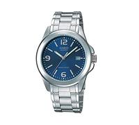 Casio Herren-Armbanduhr, Metall, modisch, MTP-1215A-2ADF, WW, Quarzuhr, blau, Quarzuhr