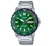 Casio Herren-Armbanduhr MTD-125D-3AVDF, Mehrfarbig, Armband