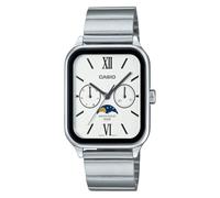 Casio Herren-Armbanduhr Quarz Moonphase Edelstahl MTP-M305D-7A2VDF