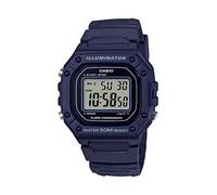 Casio Herren-Armbanduhr W-218H-1AVCF, klassisches Digitalanzeige, Quarz, Schwarz