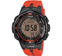 Casio Herren-Armbanduhr XL Pro Trek Digital Quarz Resin PRW-3000-4ER