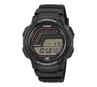Chronograph, schwarz, CASIO TIMELESS COLLECTION, Armbanduhren, Herren, Chronograph, Quarzuhr, Armbanduhr, Herrenuhr, digital, automatischer Kalender (10600907-0) schwarz