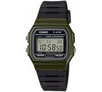 Casio Herren Digital Quarz Uhr mit Harz Armband F-91WM-3ACF