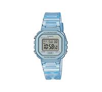 Casio Herren Digital Quarz Uhr mit Harz Armband LA-20WHS-2A, transparent/blau, Modern