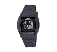 Casio Herren Digital Quarz Uhr mit Harz Armband W-201-1BVCR