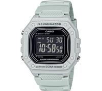 Casio Herren Digital Quarz Uhr mit Kunstharz Armband W-218H-8BVCF