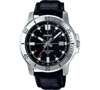Casio Herren Erwachsene MTP-VD01L-1EVUDF Armbanduhr Schwarz Standard, schwarzes, Tek Beden, Armbanduhr