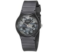 Casio Herren Klassische Camouflage-Quarzuhr mit Harzarmband, Schwarz, 15 (Modell: MQ-24-8CLCK), Schwarz