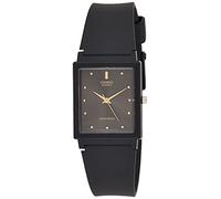 Casio Herren MQ38-1A Schwarz Harz Analog Quarz Uhr mit schwarzem Zifferblatt, Schwarz, Quarzuhr