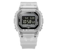 Casio Herren Quartz Armbanduhr, 42.80mm GehäusegröÃŸe mit schwarz digital Zifferblatt und transparent Plastic/Resin Bracelet Armband DW-B5600G-7ER