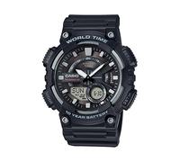 Casio Herren Quarz Uhr mit Harz Armband AEQ110W-1AV