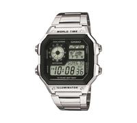 Casio Herrenarmbanduhr AE-1200WHD-1AVEF Resin, Edelstahl