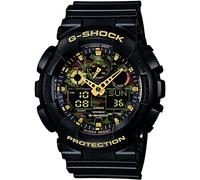 Casio HerrenArmbanduhr Analog-Digital Quarz Harz GA-100CF-1A9ER