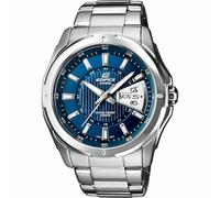 Casio Uhr Edifice EF-129D-2AVEF 45 mm 10 ATM Silber Herren
