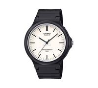 Casio - Herrenarmbanduhr Casio MQ-240-7EVEF mit Analoganzeige, weißem Zifferblatt und schwarzem Kunststoffar