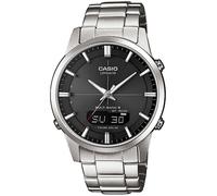 Casio LCW-M170D-1AER Solar Herren Funkuhr Edelstahl Saphirglas schwarzes Zifferblatt