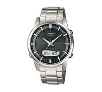 Casio LCW-M170D-1AER Solar Herren Funkuhr Edelstahl SPECIAL mit hellem LCD