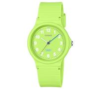 Casio Lq-Serie (31,5 mm) grünes Zifferblatt/grünes Armband aus biobasiertem Harz LQ-24B-3BEF