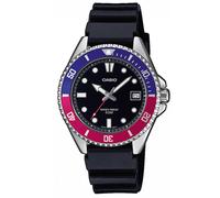 CASIO Collection Uhr MDV-10-1A2V | Rot/Blau, Hellblau/Silber