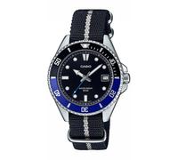 Quarzuhr CASIO COLLECTION "MDV-10C-1A2VEF" Armbanduhren schwarz (schwarz, weiß) Herren Quarzuhren (68546262-0)