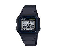 Casio Men's 'Classic' Quartz Resin Casual Watch, Color Black (Model: W-217H-1AVCF)