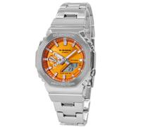 Casio Men's GM-2110D-4AER G-Shock Orange Dial Quartz