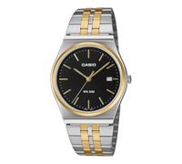 Casio MTP-B145SG-1AVDF Standard Edelstahl Duo Tone Analog Uhr für Herren, 35 mm Gehäusegröße, Silber/Gold
