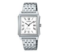 Casio Herren-Armbanduhr MTP-B190D-7BVEF Analog Edelstahl Weiß