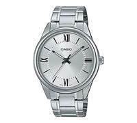 Casio MTP-V005D-7B5 Men's Standard Stainless Steel Silver Roman Dial Analog Watch