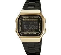 Casio Quarz Armbanduhr A168WEGB-1BEF (L x B x H) 38.6 x 36.3 x 9.6 mm Gold Gehäusematerial=Harz Material (Armband)=Edelstahl
