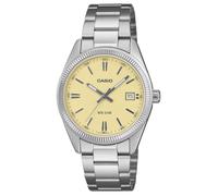 Casio Quarz-Armbanduhr in Unisexgröße Edelstahl/Vanille UTP-1302PD-9AVEF