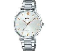 Casio Quarzuhr für Damen, Analog-Anzeige, Armband aus Edelstahl