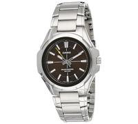 Casio Solarbetriebene analoge Herren-Armbanduhr aus Edelstahl, klassisch, Klassisch
