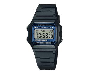 CASIO Timeless Collection Uhr F-105W-1A | Schwarz