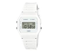 CASIO Timeless Collection Uhr F-91WB-7A | Weiß