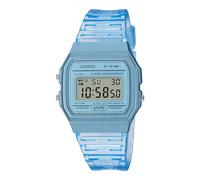 CASIO Timeless Collection Uhr F-91WS-2 | Blau, Hellblau