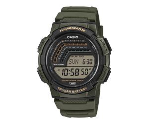 CASIO Timeless Collection Uhr WS-1800-3AV | Grün