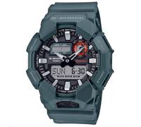 Casio Uhr G-Shock GA-010-2AER Analog - Digital, stoßfest, wasserdicht, grau, grau, Armband