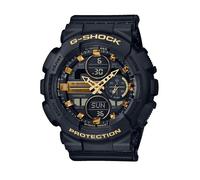 CASIO Herren Uhr schwarz / gold, Größe One Size, 6612272 Schwarz / Gold One Size