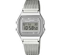 Casio Uhren - iconic - A158WEM-7EF silber