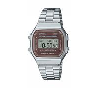 Casio Uhren A168WA-5AYES Vintage Iconic Digitaluhr Dunkelbraun